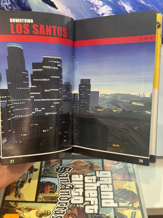 Grand Theft Auto San Andreas Лицензия GTA Комплект Диск + Буклеты