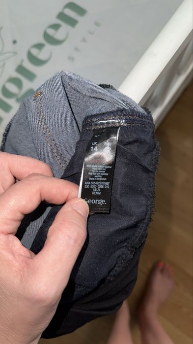 Джинсові шорти для вагітних