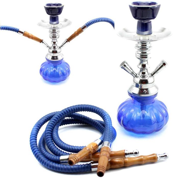 Shisha de 2 mangueras completamente nova e vem com todos os acessórios