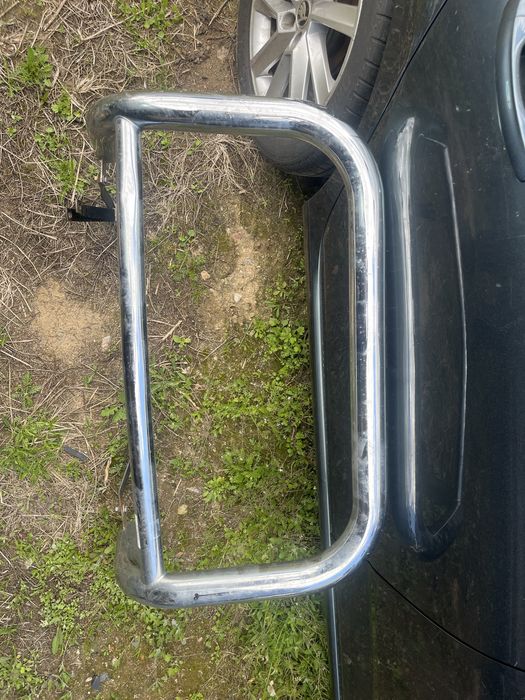 Orurowanie vw t5 t6 rura kangór z mocowaniami  cobra tuning chrom