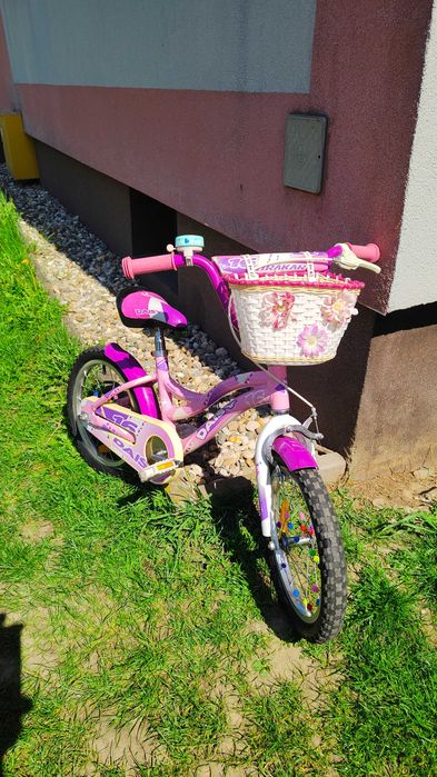 Rowerek dziewczęcy Merida alu 16 cali + gratis