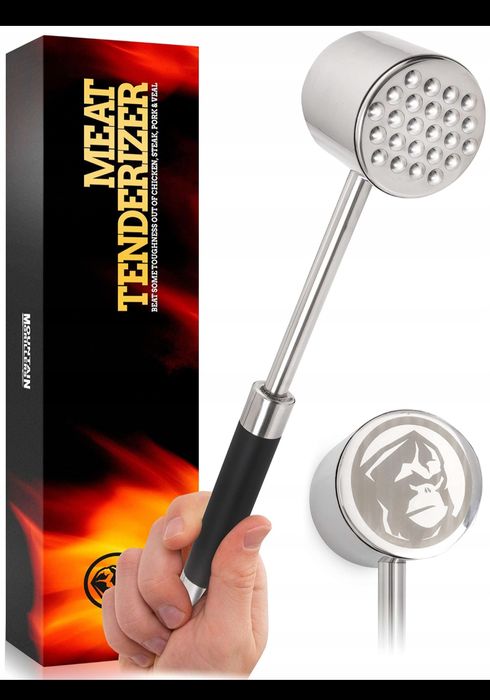 Tłuczek do mięsa Młotek metalowy ze stali Dwustronny