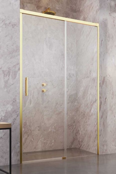 Drzwi prysznicowe RADAWAY IDEA GOLD DWJ 160 cm prawe NOWE