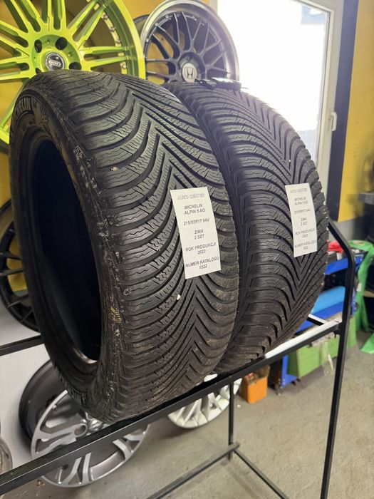 Opony zimowe 215/55R17 94V Michelin Alpin 5 AO | 2023 | 2 sztuki
