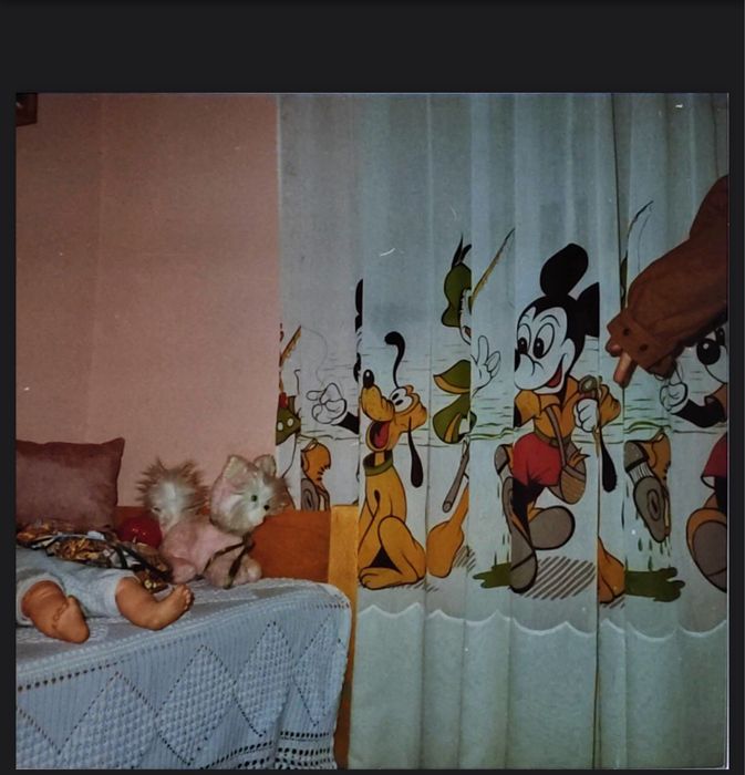 Cortinados de banda desenhada Micckey