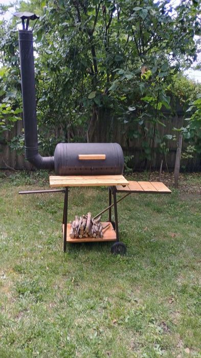 Продам зроблену на замовлення крафтову Барбекюшницю, Мангал.