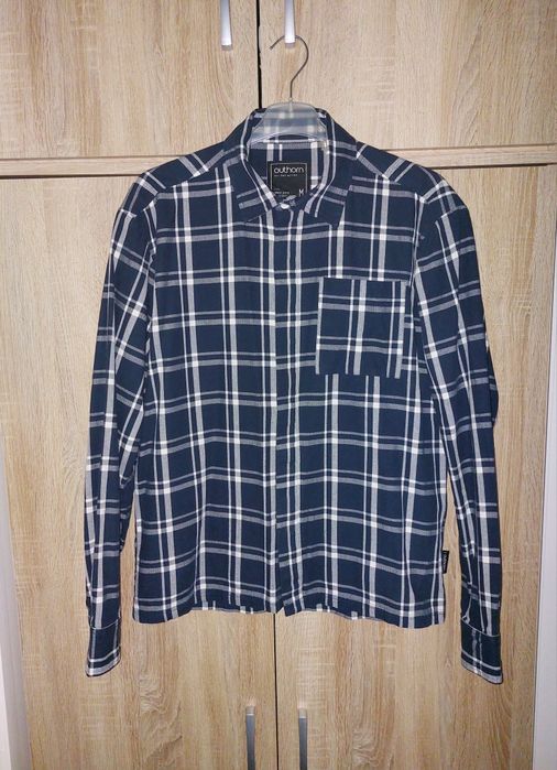 Koszula w kratkę męska