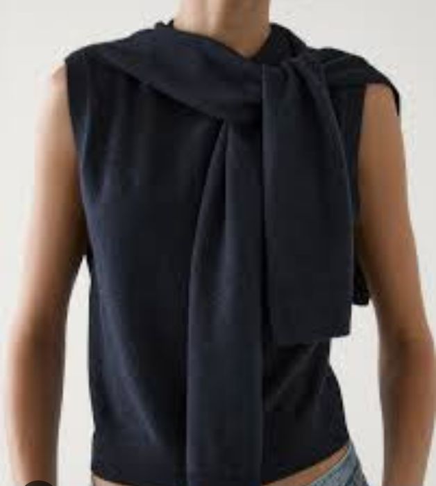 Massimo  Dutti  актуальный жилет свитер   шерсть  кашемир