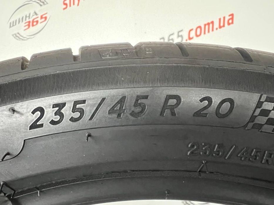 резина бу 235/45 r20 michelin pilot sport 4 suv 5mm