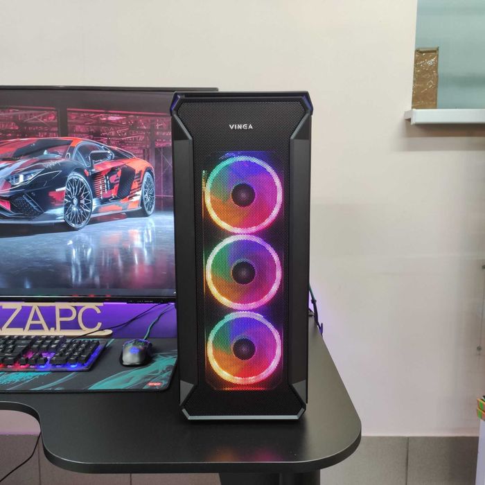 Компютер Новый Ryzen 5 3600, 16GB DDR4, AORUS RX 570, SSD 512GB m2 ТОП