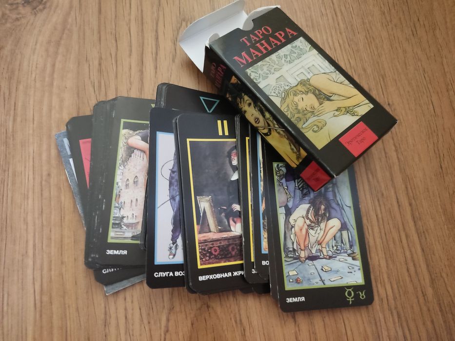 Карты Таро и Манаро: 150 грн. - Інше Київ на Olx