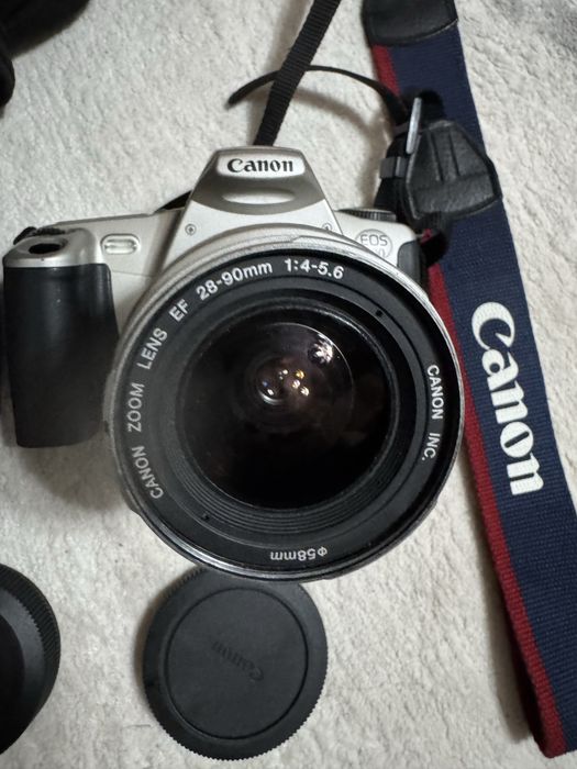 Camera Reflex Canon Eos 300 objetivas