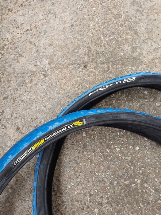 Opony 26 zwijane Schwalbe Hurricane 26x2.1 jak nowe retro
