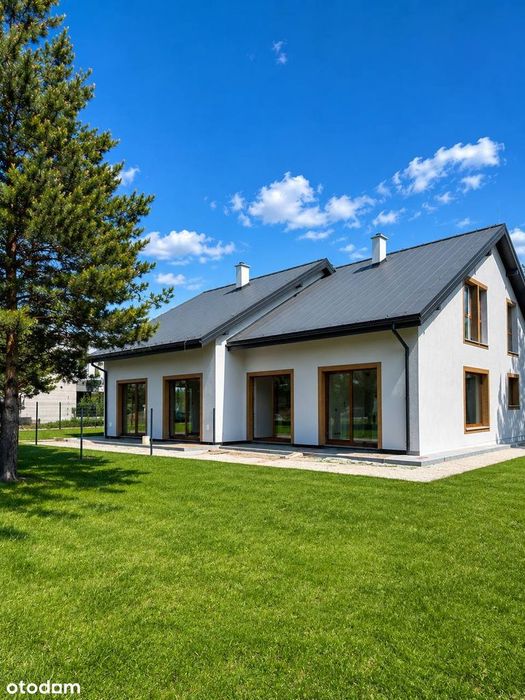 Nowoczesny bliźniak 142 m² | działka 500 m² | 12 km od Warszawy