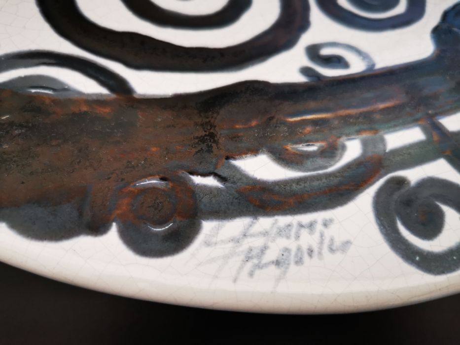 Prato decorativo Maria do Amparo