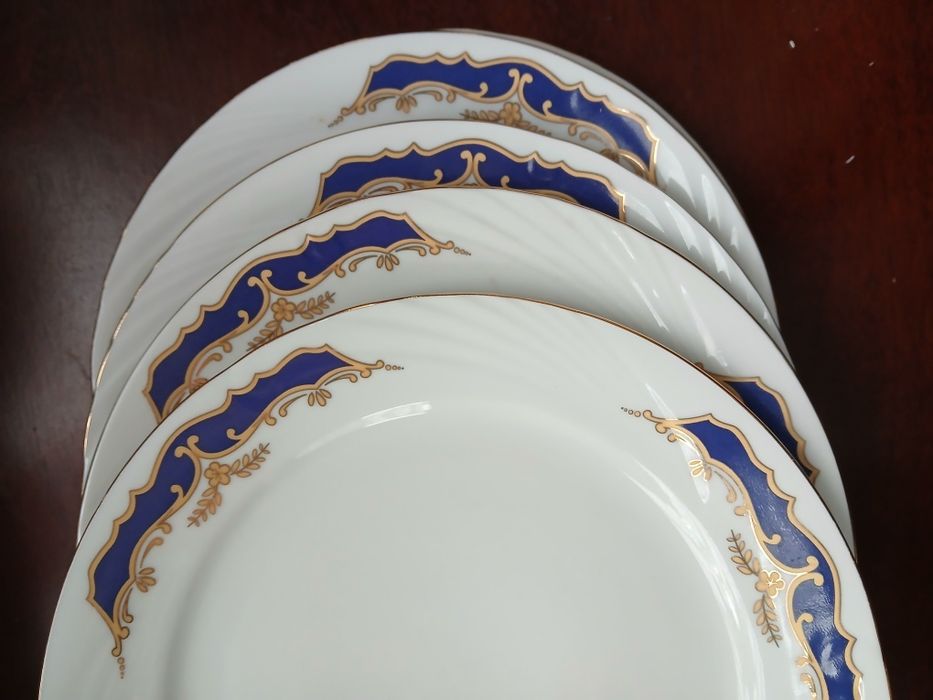 Niemieckie talerze śniadaniowe 6 sztuk komplet