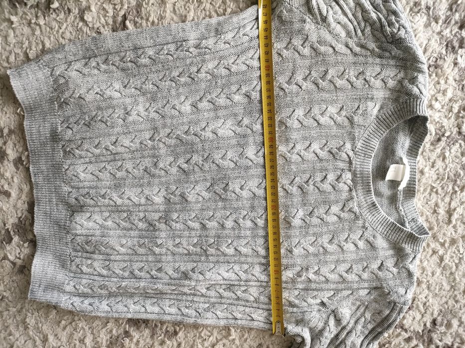 Sweter Basic splot warkoczowy
