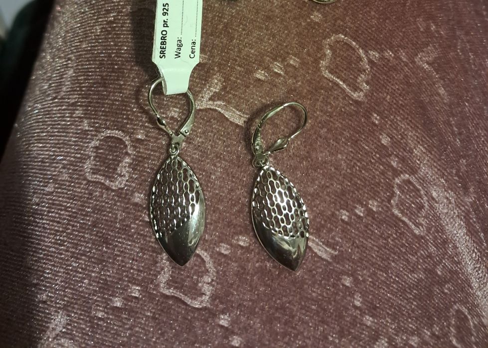 Srebrne kolczyki