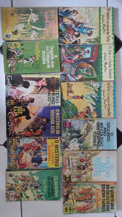 45 Livros Juvenis de Enid Blyton