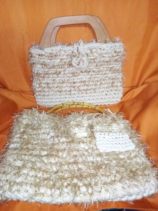 Malas de mão artesanais