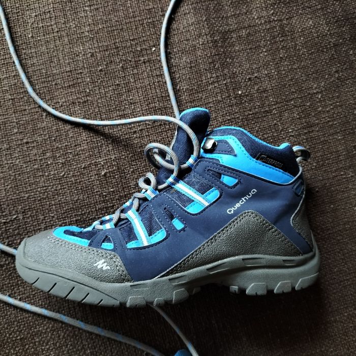 J. NOWE Buty trekkingowe waterproof Decathlon Quechua 34 22 cm