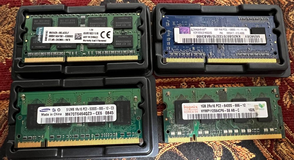 Оперативная память DDR4 GB RAM SDRAM SODIMM DDR3 DDR 2