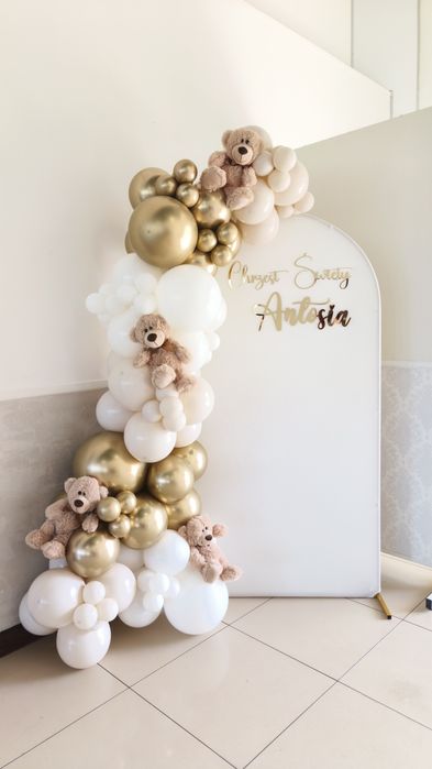 Dekoracje balonowe ścianka balonowa Łódź i okolice balony ścianka