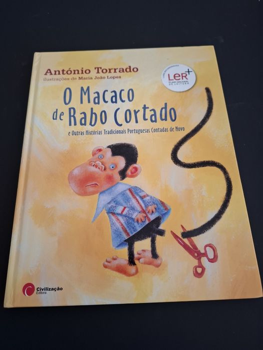 Livro O Macaco de Rabo Cortado de António Torrado