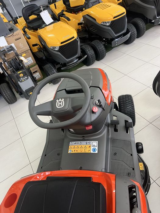 Traktorek ogrodowy Husqvarna Tc 114 możliwość transportu Raty 0%