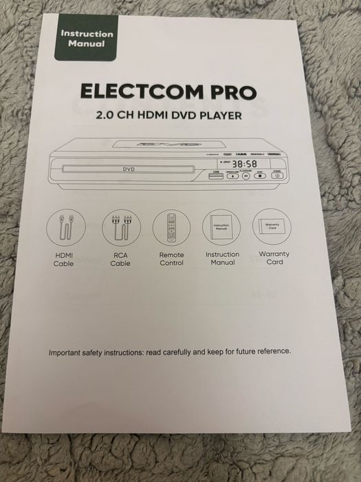 DVD-плеєр Electcom pro