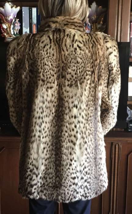 Casaco pele de lince