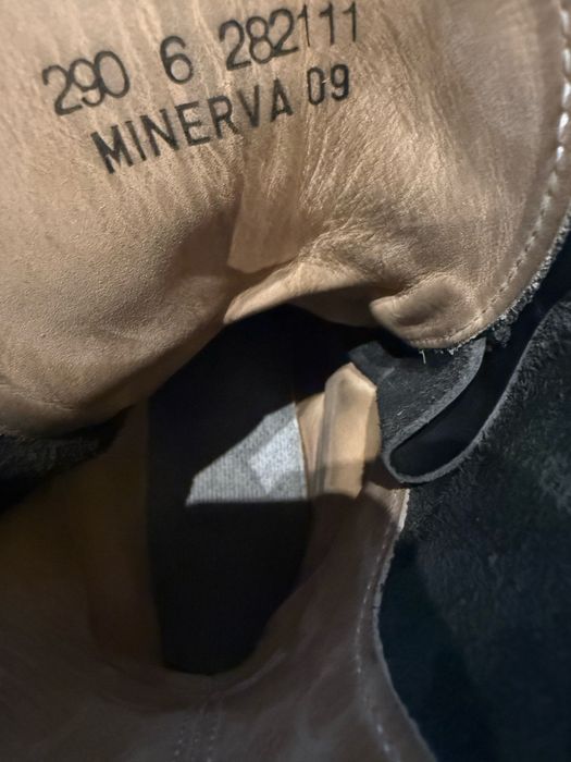 Берці шкіряні черевики Minerva (Швейцарія)