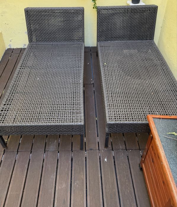 Conjunto de espreguiçadeiras