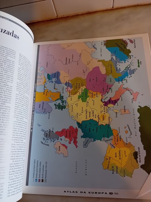 Livro Atlas da Europa