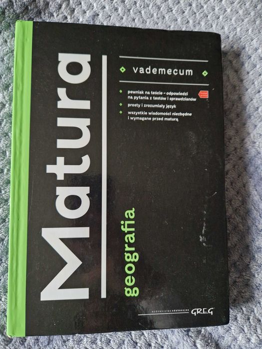 Vademecum maturalne geografia greg + arkusze maturalne