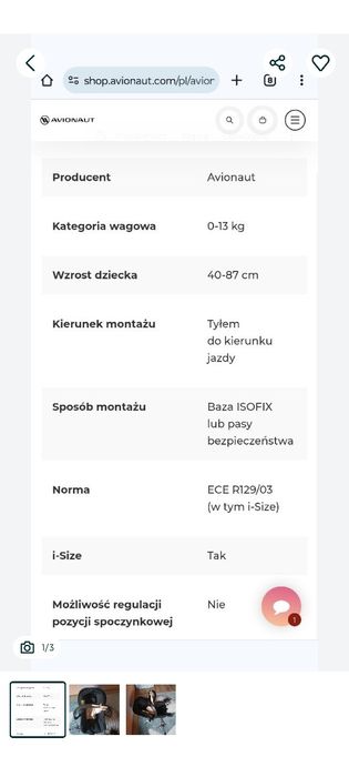 Wózek beretto vulcano 3w1