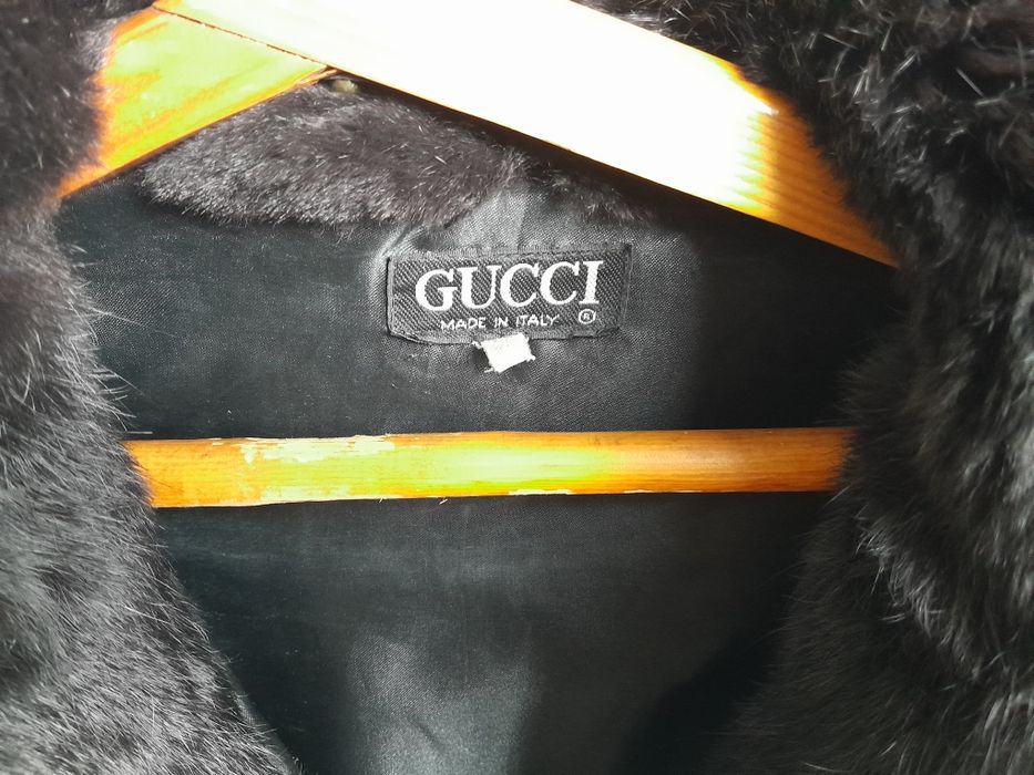 Шуба натуральна кролик Gucci розмір М