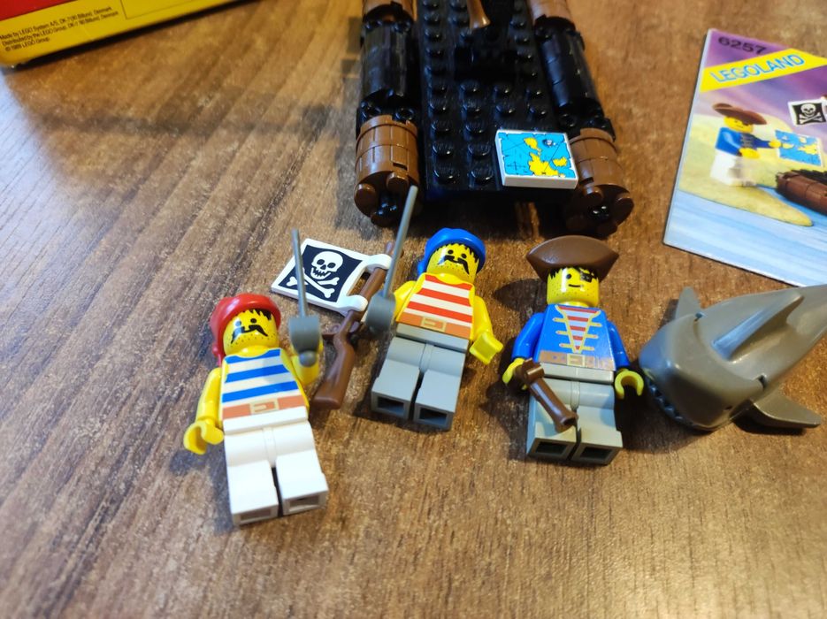 Lego 6257 Pirates z pudełkiem i instrukcją stan bdb 100% kompletny