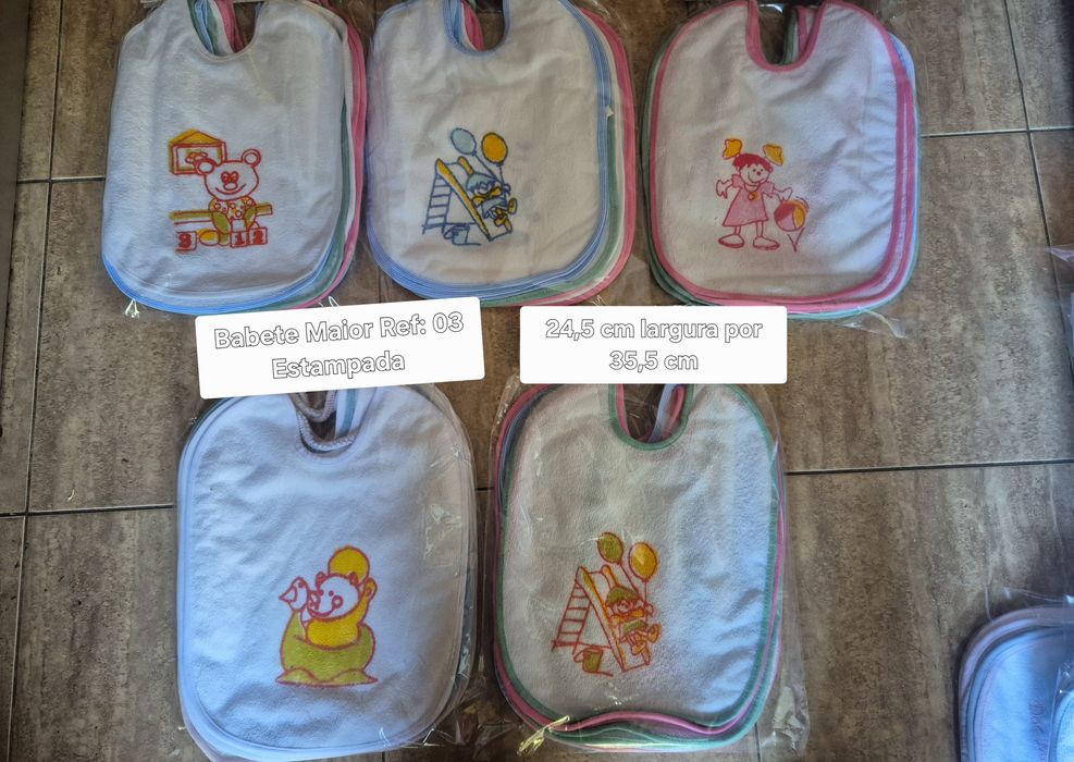 Babetes plastificadas