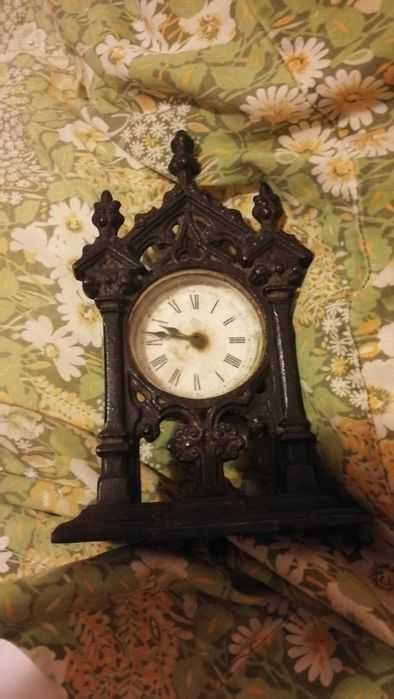 Relogio ANSONIA CLOCK PatenTe de Abril 23 1878 WINDING