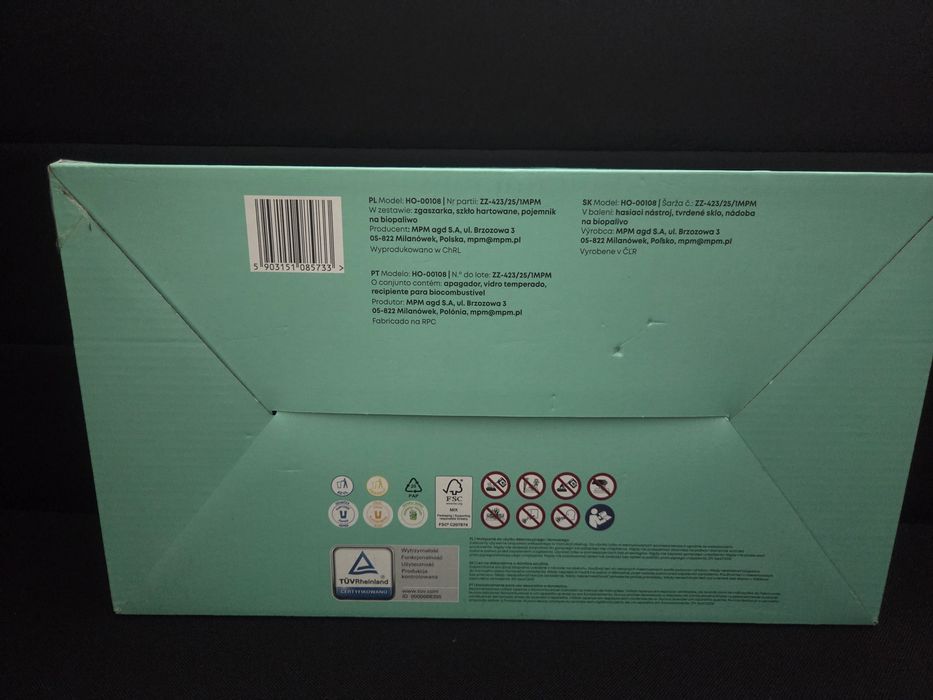 Biokominek wolnostojący nowy Hoffen