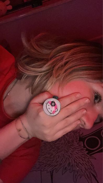 Коктейльна каблучка Hello Kitty перстень кільце tarina tarantino