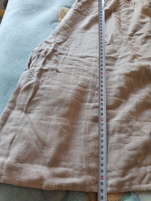 Lekka sukienka Topshop, kawa z mlekiem, rozm. 40