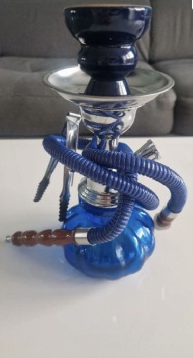 Waterpipe Shisha - niebieska fajka wodna