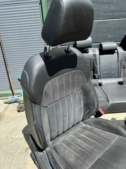 Комплект сидінь сидіння шкіра алькантара Skoda Superb 3 салон