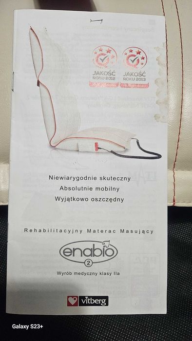 Sprzedam Rehabilitacyjny Materac Masujący