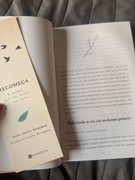 Livro “Recomeça” - Sofia Castro Fernandes