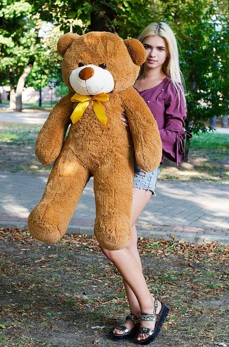 Великий плюшевий ведмедик Рафаель 120 РОЗПРОДАЖ!