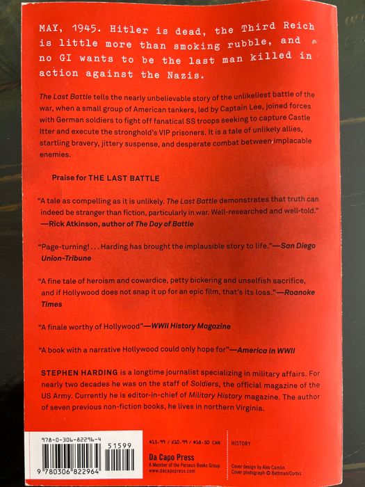 Livro The Last Battle de Stephen Harding