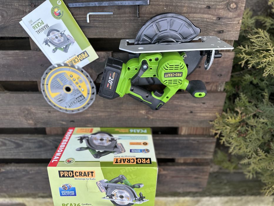 Аккумуляторная дисковая пила Procraft PCA36 (Без акб и зу)
